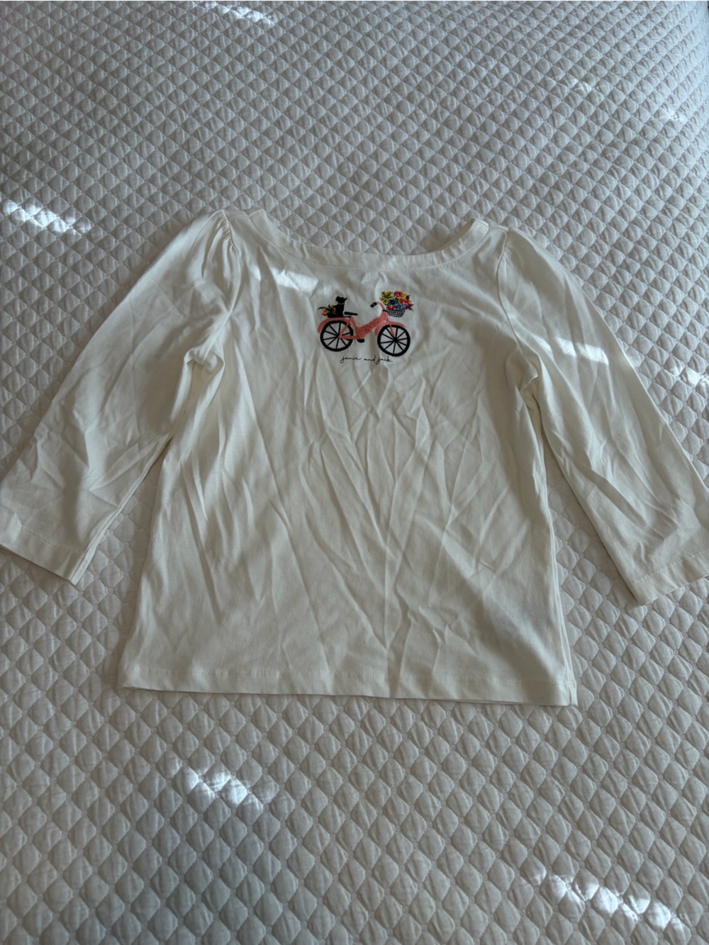 NWOT Janie and Jack top for girls size 12